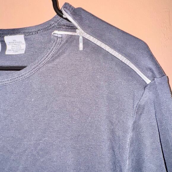 Armani Exchange Men's Short Sleeve Zip Shoulder Short Sleeve T-Shirt Black - XL - Picture 8 of 9